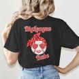 Cute Love Baseball BigLeague Babe Hot Baseball Mom Women's T-Shirt Back Print