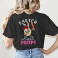 Dabbing Easter Baseball Mom Mother's Day Bunny Sunday Egg Women's T-Shirt Back Print Dabbing Easter Baseball Mom Mother's Day Bunny Sunday Egg Women's T-Shirt Back Print