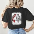 I'Ll Always Be Your Biggest Fan Baseball Mom s Women's T-Shirt Back Print
