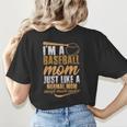 I`m a Baseball Mom Just Like a Normal Mom Except Much Cooler Women's T-Shirt Back Print I`m a Baseball Mom Just Like a Normal Mom Except Much Cooler Women's T-Shirt Back Print