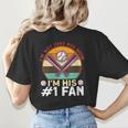 I'm Not Just His Mom Baseball Moms Baseball Mothers Women's T-Shirt Back Print I'm Not Just His Mom Baseball Moms Baseball Mothers Women's T-Shirt Back Print