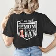 I'm Not Just His Mom I'm His One Fan Proud Baseball Mom Women's T-Shirt Back Print I'm Not Just His Mom I'm His One Fan Proud Baseball Mom Women's T-Shirt Back Print