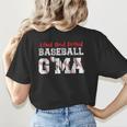 Loud And Proud Baseball G'Ma Baseball Mom Women's T-Shirt Back Print