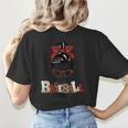 Loud And Proud Baseball Mom Women's T-Shirt Back Print Loud And Proud Baseball Mom Women's T-Shirt Back Print