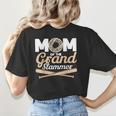 Mom Of The Grand Slammer Leopard Baseball Mom Women's T-Shirt Back Print Mom Of The Grand Slammer Leopard Baseball Mom Women's T-Shirt Back Print