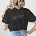 I Only Raise Ballers Baseball Mom & Parent Sports Women's T-Shirt Back Print