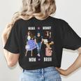 Sassy Baseball Mom Sassy Classy Elegant Women's T-Shirt Back Print