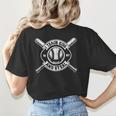 I Teach My Kids To Hit & Steal Baseball Mom Women's T-Shirt Back Print I Teach My Kids To Hit & Steal Baseball Mom Women's T-Shirt Back Print