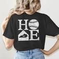 Vintage Baseball Home Kentucky State Outline Baseball Mom Women's T-Shirt Back Print