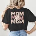 Women's Retro Baseball Mama Distressed Baseball Mom Life Women's T-Shirt Back Print Women's Retro Baseball Mama Distressed Baseball Mom Life Women's T-Shirt Back Print