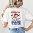 Always Your Biggest Fan Baseball Mom Women's T-Shirt Back Print Always Your Biggest Fan Baseball Mom Women's T-Shirt Back Print