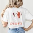 Ball Mom Football Baseball Mom Premium Women's T-Shirt Back Print Ball Mom Football Baseball Mom Premium Women's T-Shirt Back Print
