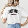 Baseball Mama Cute Women Team Mom Or Baseball Mom Sports Women's T-Shirt Back Print Baseball Mama Cute Women Team Mom Or Baseball Mom Sports Women's T-Shirt Back Print