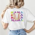 Baseball Mama Sport Women Proud Baseball Mom Premium Women's T-Shirt Back Print