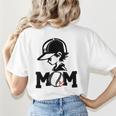 Baseball Mom American Baseball Cate Baseball Kid Women's T-Shirt Back Print Baseball Mom American Baseball Cate Baseball Kid Women's T-Shirt Back Print