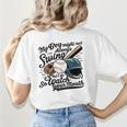 Baseball Mom My Boy Might Not Always Swing But I Do Women's T-Shirt Back Print Baseball Mom My Boy Might Not Always Swing But I Do Women's T-Shirt Back Print