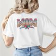 Baseball Mom Coquette Bow Mommy Ice Cream Mother's Day Mom Women's T-Shirt Back Print Baseball Mom Coquette Bow Mommy Ice Cream Mother's Day Mom Women's T-Shirt Back Print