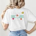 Baseball Mom Cute Retro Look Mothers Will Love Premium Women's T-Shirt Back Print