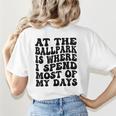 Baseball Mom Good For Baseball Boys Kids Men Women Women's T-Shirt Back Print Baseball Mom Good For Baseball Boys Kids Men Women Women's T-Shirt Back Print