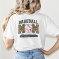 Baseball Mom Leopard Like a Normal But Louder And Prouder Women's T-Shirt Back Print Baseball Mom Leopard Like a Normal But Louder And Prouder Women's T-Shirt Back Print