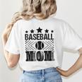 Baseball Mom Baseball Lover Mom Women's T-Shirt Back Print
