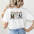 Baseball Mom Mama Mother Women's T-Shirt Back Print