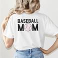 Baseball Mom Mommy Mama Mother's Day Women Retro Ball Sports Women's T-Shirt Back Print Baseball Mom Mommy Mama Mother's Day Women Retro Ball Sports Women's T-Shirt Back Print