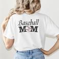 Baseball Mom Mother`s Day Women's T-Shirt Back Print Baseball Mom Mother`s Day Women's T-Shirt Back Print