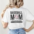 Baseball Mom Not Like a Normal Mom Baseball Mama Women's T-Shirt Back Print Baseball Mom Not Like a Normal Mom Baseball Mama Women's T-Shirt Back Print