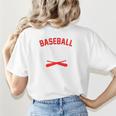 Baseball Mom Baseball Player For Mother's Day Women's T-Shirt Back Print Baseball Mom Baseball Player For Mother's Day Women's T-Shirt Back Print