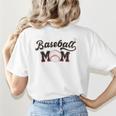Baseball Mom Baseball Raglan Baseball Tee Women's T-Shirt Back Print Baseball Mom Baseball Raglan Baseball Tee Women's T-Shirt Back Print