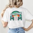 Baseball Mom Rainbow Game Day Women's T-Shirt Back Print Baseball Mom Rainbow Game Day Women's T-Shirt Back Print