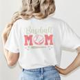 Baseball Mom Baseball Season Sports Mom Baseball Mama Women's T-Shirt Back Print Baseball Mom Baseball Season Sports Mom Baseball Mama Women's T-Shirt Back Print