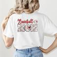Baseball Mom Sports Women's T-Shirt Back Print Baseball Mom Sports Women's T-Shirt Back Print