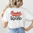 Baseball Mom Squad For Baseball Mom Women's T-Shirt Back Print Baseball Mom Squad For Baseball Mom Women's T-Shirt Back Print