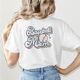 Baseball Mom Squad Women's T-Shirt Back Print Baseball Mom Squad Women's T-Shirt Back Print