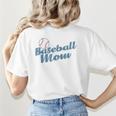 Baseball Mom Team Ball Sports Fan Raglan Baseball Tee Women's T-Shirt Back Print Baseball Mom Team Ball Sports Fan Raglan Baseball Tee Women's T-Shirt Back Print
