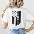 Baseball Mom USA Flag Baseball Mama Day Vibes Mama Women's T-Shirt Back Print Baseball Mom USA Flag Baseball Mama Day Vibes Mama Women's T-Shirt Back Print