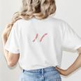 Baseball Mom Vintage Heart Present For Baseball Mama Women's T-Shirt Back Print Baseball Mom Vintage Heart Present For Baseball Mama Women's T-Shirt Back Print