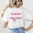 Baseball Players Have The Prettiest Moms Baseball Moms Women's T-Shirt Back Print Baseball Players Have The Prettiest Moms Baseball Moms Women's T-Shirt Back Print