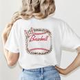 Baseball-Shirt Women Mama Mother Baseball Mom Premium Women's T-Shirt Back Print