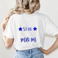 BASEBALL STAR MOM Sporty Design For Proud Baseball Moms Women's T-Shirt Back Print BASEBALL STAR MOM Sporty Design For Proud Baseball Moms Women's T-Shirt Back Print