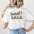 Baseball Yaya Women BallPark Yaya Baseball Mom Mother's Day Women's T-Shirt Back Print Baseball Yaya Women BallPark Yaya Baseball Mom Mother's Day Women's T-Shirt Back Print