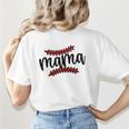 Custom Hustle Tball Tee Ball Baseball Mom Women's T-Shirt Back Print Custom Hustle Tball Tee Ball Baseball Mom Women's T-Shirt Back Print