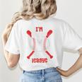 Cute Baseball Mom Out Of Your League Mommy Sports Players Premium Women's T-Shirt Back Print Cute Baseball Mom Out Of Your League Mommy Sports Players Premium Women's T-Shirt Back Print