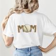 Cute Baseball Mom Leopard Print Mom For Mother's Day Women's T-Shirt Back Print Cute Baseball Mom Leopard Print Mom For Mother's Day Women's T-Shirt Back Print