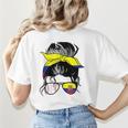 Ecuador Baseball Mom Ecuadorian Baseball Girl Women's T-Shirt Back Print Ecuador Baseball Mom Ecuadorian Baseball Girl Women's T-Shirt Back Print