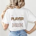 My Favorite T-Ball Player Calls Me Mom Baseball Mom Tee Ball Women's T-Shirt Back Print
