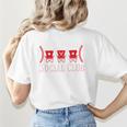 Home Plate Social Club Softball Season Baseball Mom Premium Women's T-Shirt Back Print Home Plate Social Club Softball Season Baseball Mom Premium Women's T-Shirt Back Print
