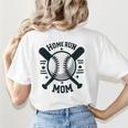 Home Run Mom Shirt Baseball Mom Mother's Day Women's T-Shirt Back Print Home Run Mom Shirt Baseball Mom Mother's Day Women's T-Shirt Back Print